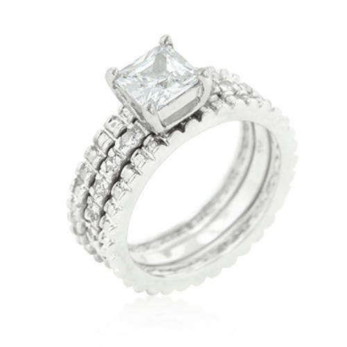 Bridal Triple Ring Wedding Set*USA IMPORT*